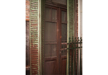Puerta de dos hojas